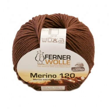 Ferner Merino 120 - 486 braun