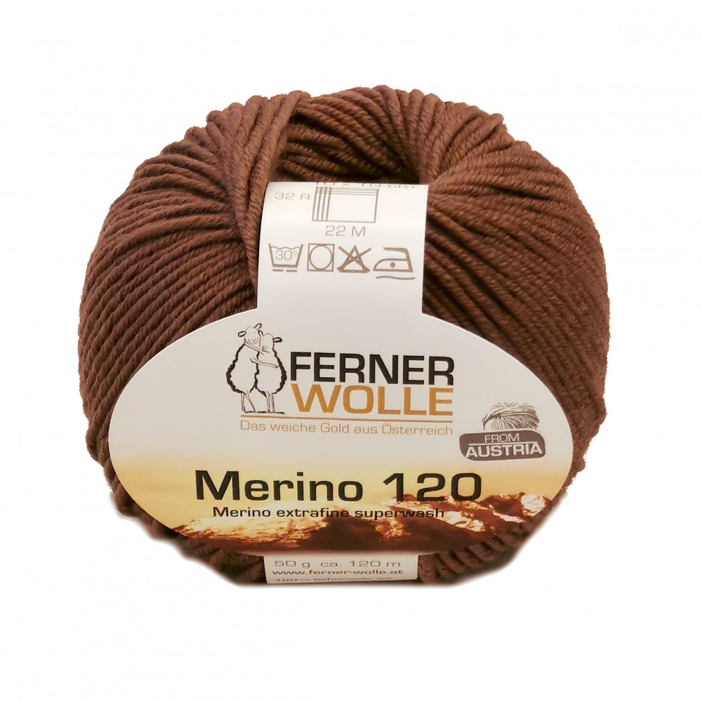 Ferner Merino 120 - 486 braun