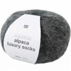 Rico Alpaca Luxury Socks 005 grau