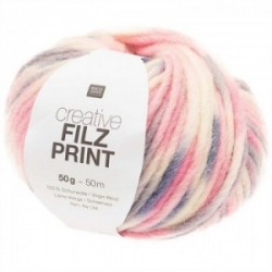 Rico Creative Filz Print 001 lachs