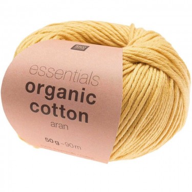 Rico essentials Organic Cotton aran 003 Gelb