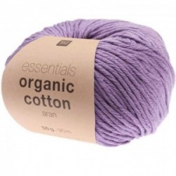 Rico essentials Organic Cotton aran 009 Lila