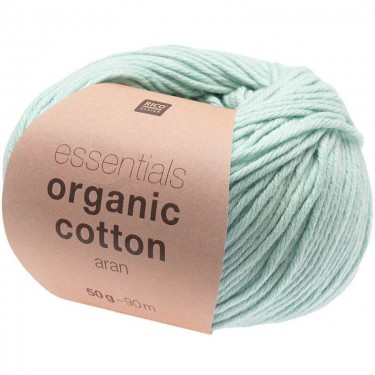 Rico essentials Organic Cotton aran 011 Mint
