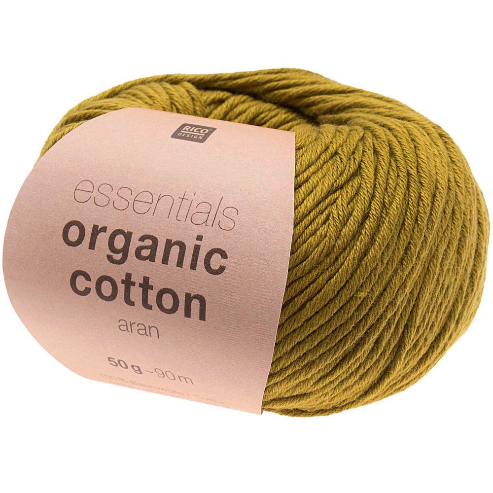 Rico essentials Organic Cotton aran 014 Oliv