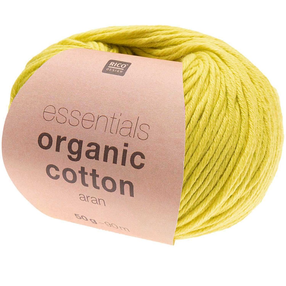 Rico essentials Organic Cotton aran 015 Pistazie