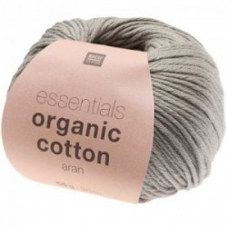 Rico essentials Organic Cotton aran 019 Grau