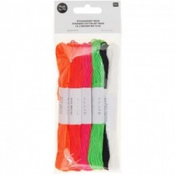 Rico Stickgarnset Neon