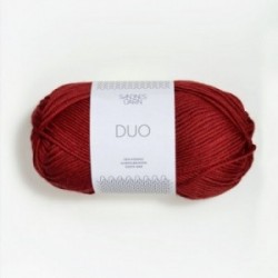 Sandnes Duo 4236 dunkelrot