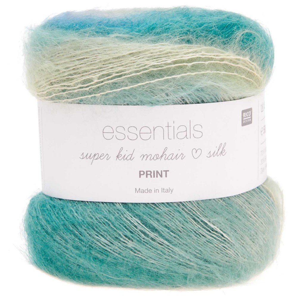 Rico essentials super kid mohair silk PRINT 011 spring