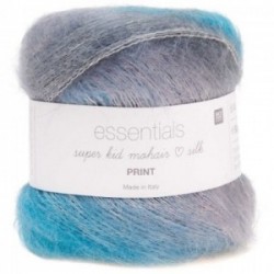 Rico essentials super kid mohair silk PRINT 013 summer