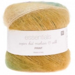 Rico essentials super kid mohair silk PRINT 014 winter