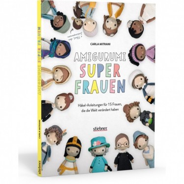 Amigurumi Superfrauen - Titel Amigurumi Superfrauen. Häkel-Anleitungen für 15 Frauen