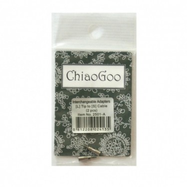 ChiaoGoo Adapter [L]-Spitzen auf [M]-Seile