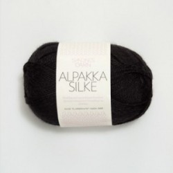 Sandnes Alpakka Silke 1099 schwarz