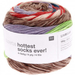 Rico superba Hottest Socks Ever! 004 Block Stripes
