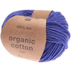 Rico essentials Organic Cotton aran 021 violett