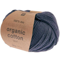 Rico essentials Organic Cotton aran 024 nachtblau
