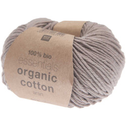 Rico essentials Organic Cotton aran 025 taupe