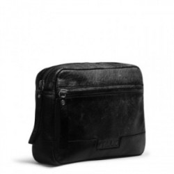 Muud Ledertasche Sandnes. Farbe Schwarz