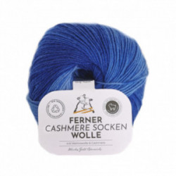 Ferner Cashmere Socken - 597/22 blau