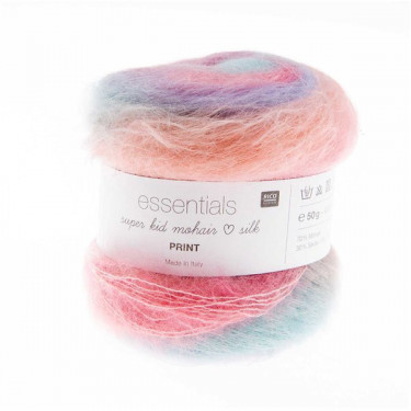 Rico essentials super kid mohair silk PRINT 002 Luft Rico essentials super kid mohair silk PRINT 002 Luft