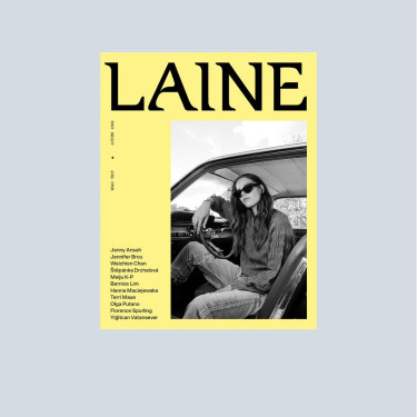 Laine issue 15 - b&w cover