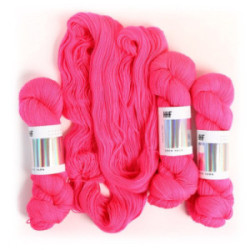 Hedgehog Fibres Sock Yarn Flamingo