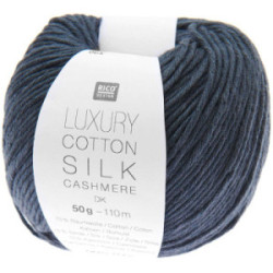 Rico Luxury Cotton Silk Cashmere dk 005 marine