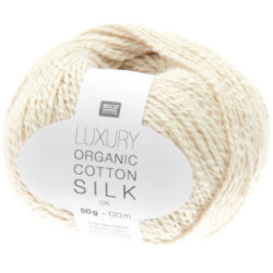 Rico Luxury Organic Cotton Silk dk 001 creme