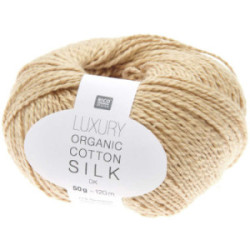 Rico Luxury Organic Cotton Silk dk 002 sand