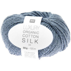 Rico Luxury Organic Cotton Silk dk 007 blau
