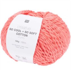 Rico creative so cool + so soft Cotton Chunky 017 Melone