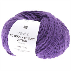 Rico creative so cool + so soft Cotton Chunky 008 lila