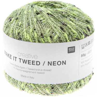 Rico Creative Make it Tweed / Neon 001 gelb