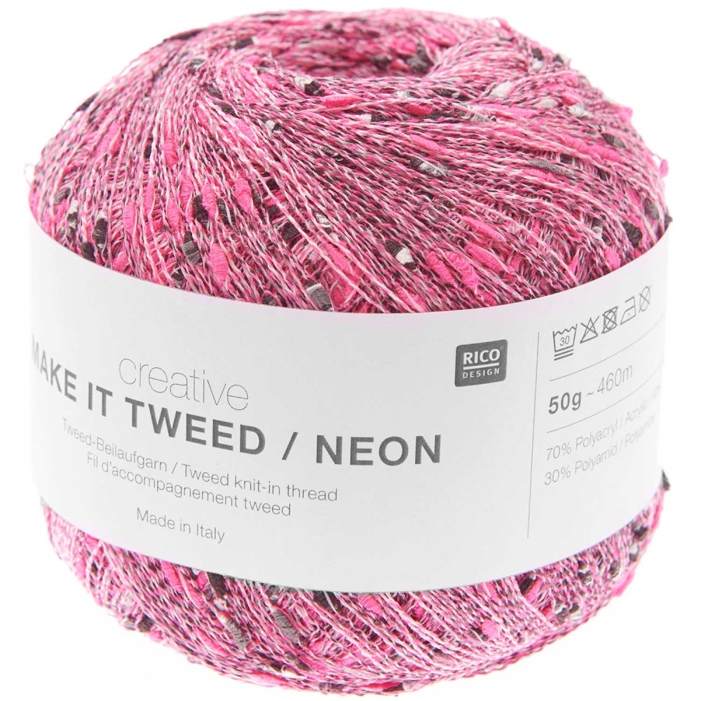 Rico Creative Make it Tweed / Neon 002 pink