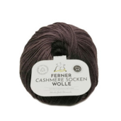 Ferner Cashmere Socken - 686/23 dunkelbraun