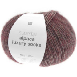Rico Alpaca Luxury Socks 014 bordeaux