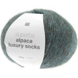Rico Alpaca Luxury Socks 016 aqua