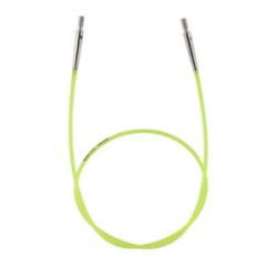 KnitPro Nadelseil neongrün 60 cm