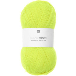 Rico Socks Neon 4-fädig 001 gelb