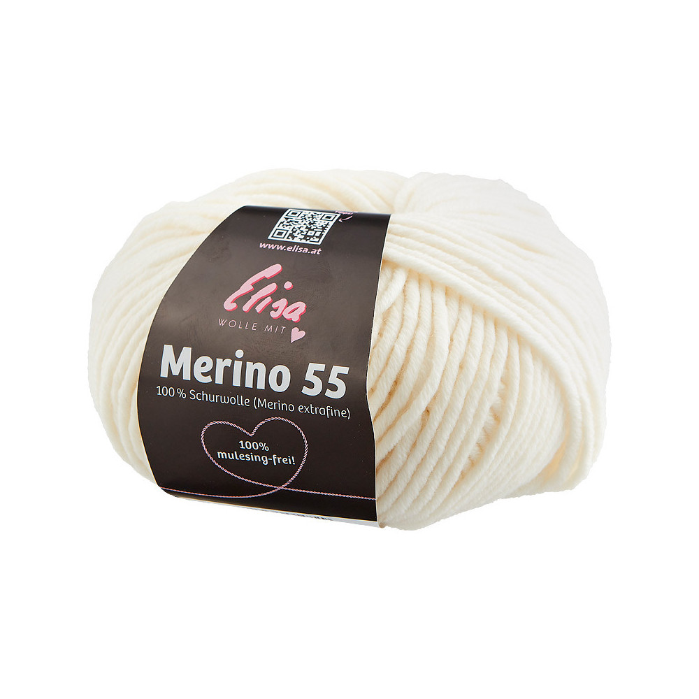 Elisa Merino 55 - 7003 Ecru Elisa Merino 55 - 7003 Ecru