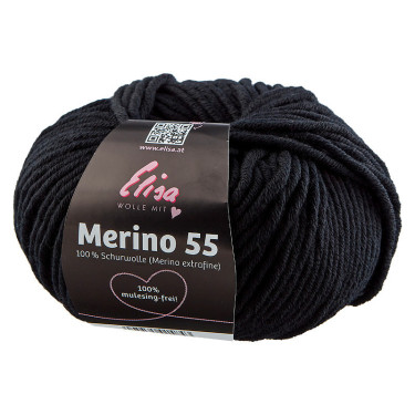 Elisa Merino 55 - 7022 Schwarz Elisa Merino 55 - 7022 Schwarz