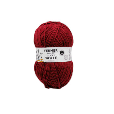 Ferner Mally Socks uni M14 weinrot