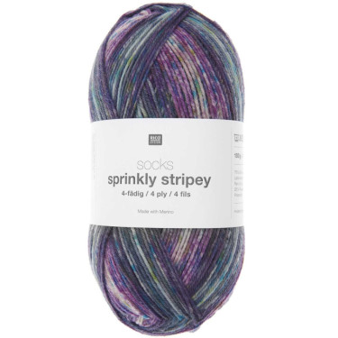 Rico Socks Sprinkly Stripey 005 sphere