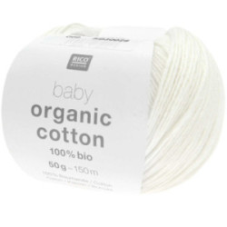 Rico baby Organic Cotton 009 Weiß
