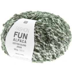 Rico fashion Fun Alpaca Cotton Blend aran 005 oliv