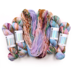Hedgehog Fibres Sock Yarn Lavender Fields