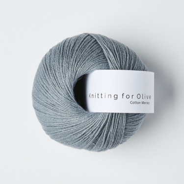 Knitting for Olive Cotton Merino - Elephant Blue