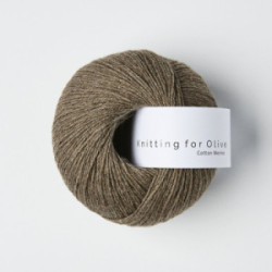 Knitting for Olive Cotton Merino - Mole