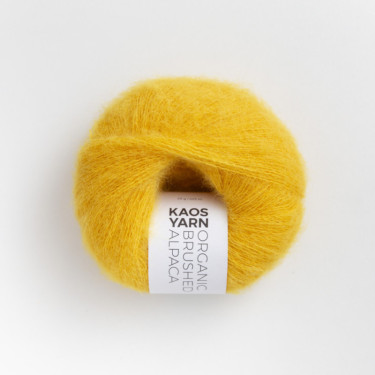 KAOS YARN Organic Brushed Alpaca 2017 Sunny